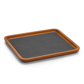 Oirlv Wooden Jewellery Organsier Tray Jewellery Display Tray Jewellery Tray for Necklace Ring Earring Bracelet Display and Organiser