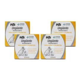 Fancy Pets Ungüento Hidratante Nariz Cojinete Perro Gato 4 Pzas