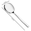 Dehouse 6-Piece Large Stainless Steel Serving Spoons, Buffet Serving Spoon