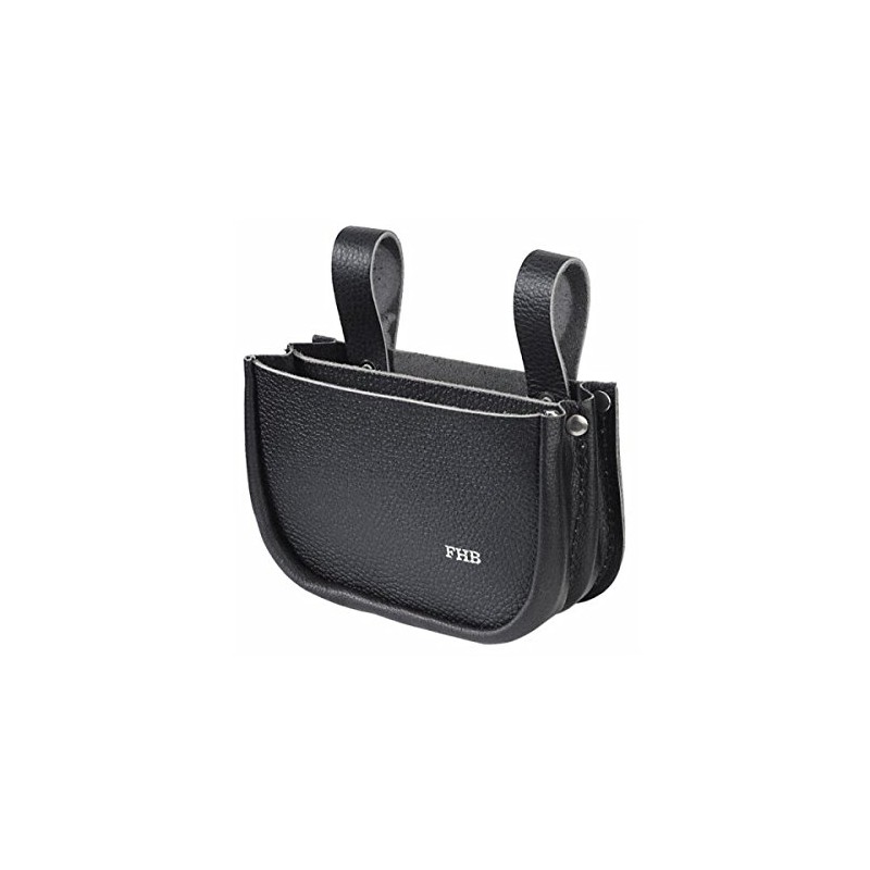 FHB Craftsman Clothing Accessories Nail Bag Leather Double, black, 2068500