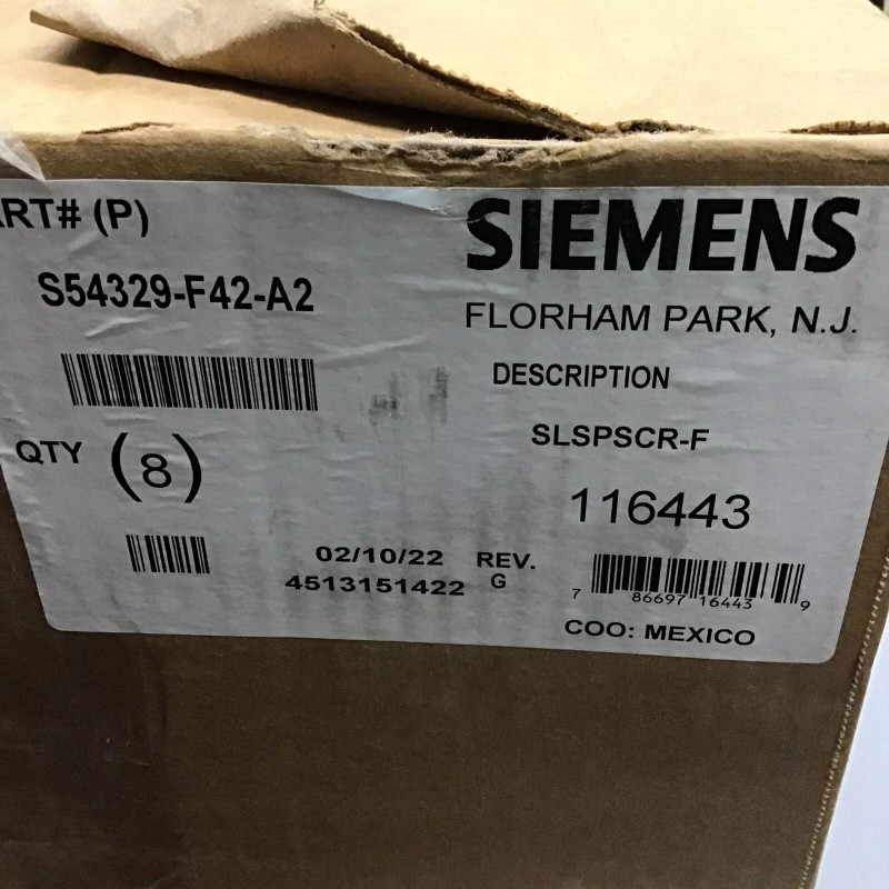 SIEMENS SLSPSCR-F Speaker-Strobe