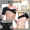 WUMZIRA Shoulder Brace Neoprene Shoulder Support Bandage Adjustable Shoulder Support
