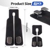 4 Pcs Car Hooks for Headrest, Car Seat Hooks Purse