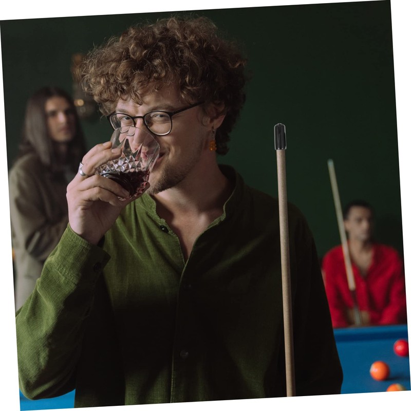 BIUDECO Rubber Billiard Cue Covers 10 Pack Table Cue Tips