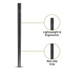 HI NATURE Chopsticks Set, Stainless Steel, Reusable, Non-Slip Metal Chopsticks,