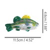 Funny Green Fish Claw Clip,Novelty Acetate Claw Clip for Women,Fashion