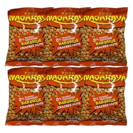 Nagaraya, Cracker Nuts Bbq, 5.64-Ounce (12 Pack)
