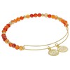 Alex and Ani Carnelian Beaded Bangle