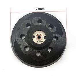 125 mm Sanding Disc for Metabo SXE 325 Intec 425 Turbotec 631220000 (Black)