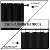 DONREN 99% Blackout Curtains for Bedroom - Thermal Insulating Blackout