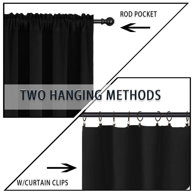 DONREN 99% Blackout Curtains for Bedroom - Thermal Insulating Blackout