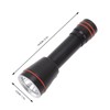Professional Underwater Flashlight 5000LM Lighting Diving Fill Light IPX8 Waterproof