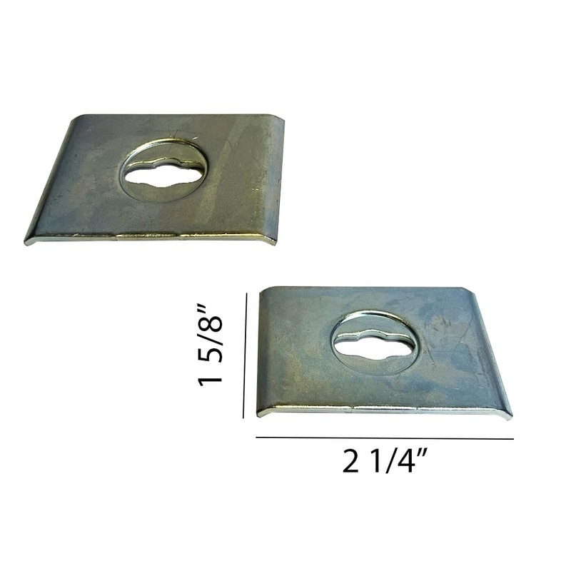 Quest Manufacturing Cable Tray Central Hold Down, Pack of 4