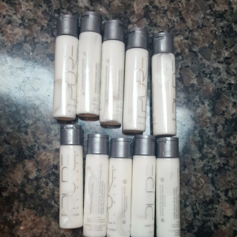 Pure (Lot of 10) Pure By Gloss Body Lotion Travel
