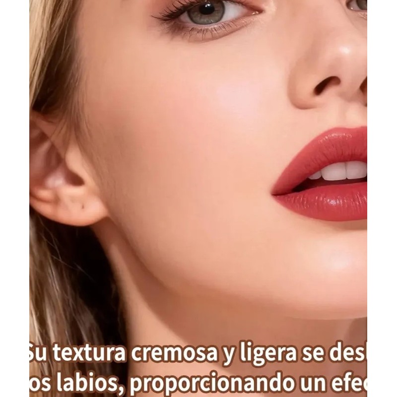 Labiales Larga Duracion Tintas Labios Labial Rojo Mate 12ps