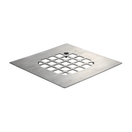 Danco 11045 Snap-in Shower Strainer & Drain Cover, Brushed Nickel
