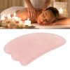 Scrapping Plate Pink Crystal Highly Polished Translucent Gua Sha Board