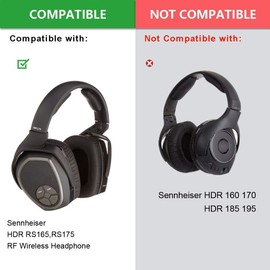RS175 Headband Replacement Headband Pads Cushions Compatible with HDR RS165,RS175, RS185,RS195 RF Wireless Headphones