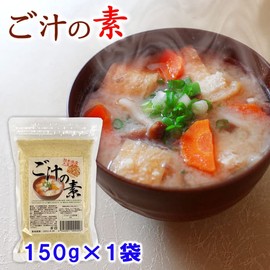 [Courier Delivery] Gojiru no Mototo 5.3 oz (150 g) x 1 Bag Made with Soybeans from Kumamoto Prefecture, Kure Soup (Over 100,000 Servings), Reduced Salted Miso Soup, Soybeans Produced in Kumamoto