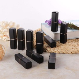 10pcs Contenedor de Labiales, Mini Contenedor de Labial, DIY Tubo de Brillo Labial Vacio, Tubos para Labiales Vacios, Tubo de Lapiz Labial
