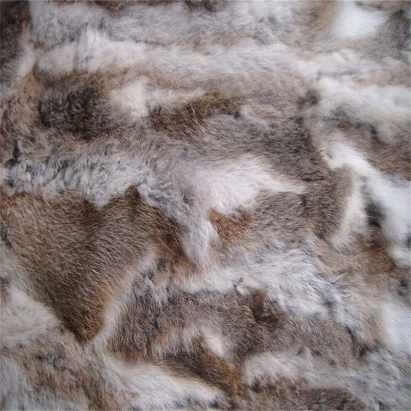 100% Real Rabbit Fur Blanket Rug Real Fur Blanket Carpet