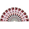 12 x Kaveri Natural Body Art Mehndi Cones Red Maroon