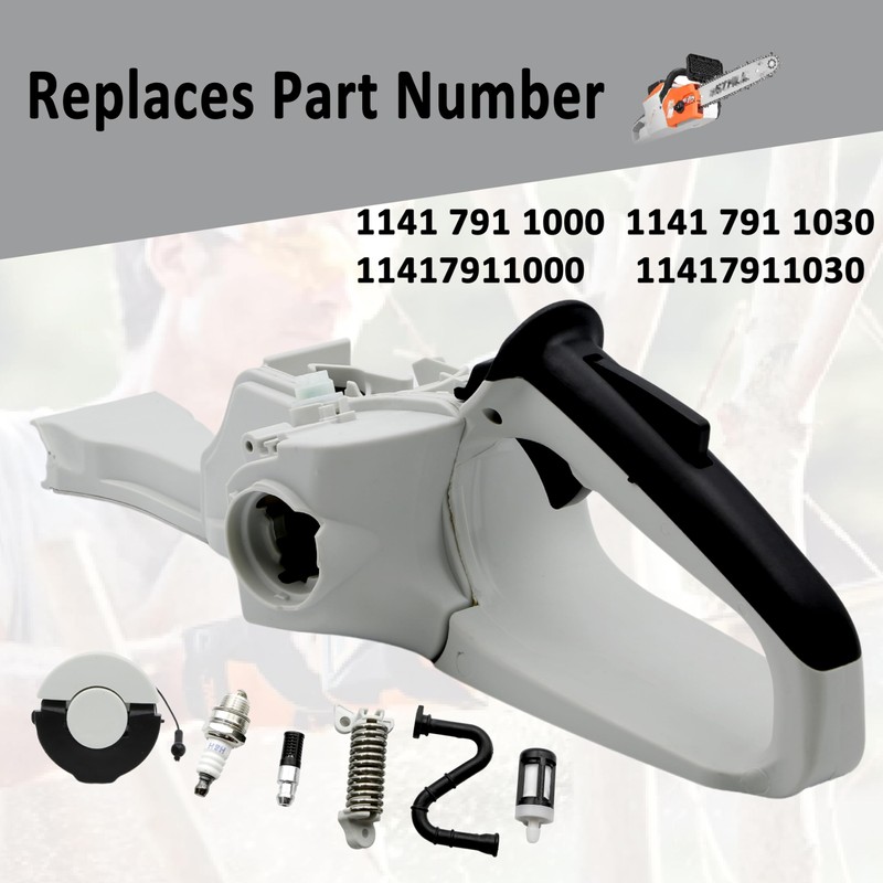 ASTROSYNC Fuel Gas Tank Rear Handle Assembly Fit For Stihl