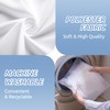 downluxe Waterproof Fabric Shower Curtain Liner - Soft Cloth Shower