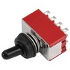 Heschen Miniature Toggle Switch MTS-402 ON-ON 4PDT 12 Pin, 2A