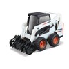 Bburago B18-31802 Bobcat Skid-Steer Loader with Working Grapple Collectible Model