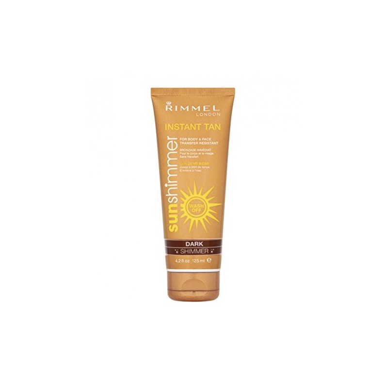 Rimmel London Sunshimmer Instant Tan - Dark Shimmer 125ml