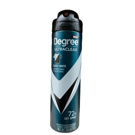 Degree Deodorant 3.8 Ounce Dry Spray Ultraclear (Pack of 6)