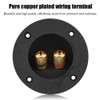 Speaker Terminal Box, 48MM 2 Copper Binding Post Terminal Cable