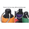 6Pcs 1/4 Inch Hex Shank Magnetic Screwdriver Bit Holder Keychain