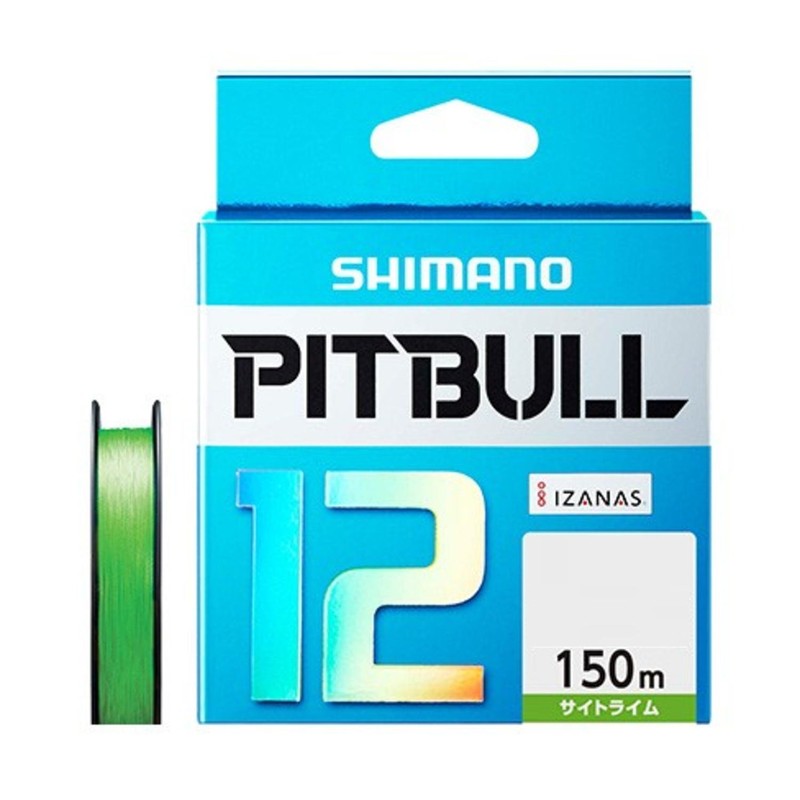 SHIMANO PL-M52R PE Line Pitbull 12 Braid 150m 0.8 Site