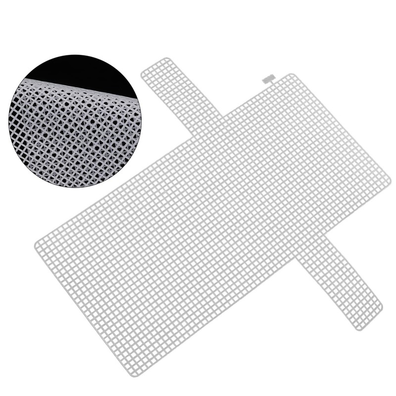 TEHAUX 4Pcs DIY Plastic Mesh Sheets for Bag Making, Crochet