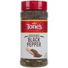 Tone's Ground Black Pepper, 8.00 Ounce