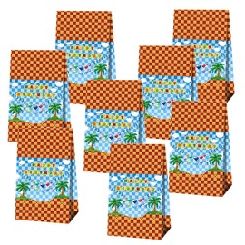 SHONHONG Blue Hedgehog Party Gift Bags Blue Hedgehog Theme birthday supplies