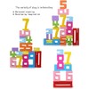 20pcs Wooden Number Building Blocks, Friends of Ten Blocks