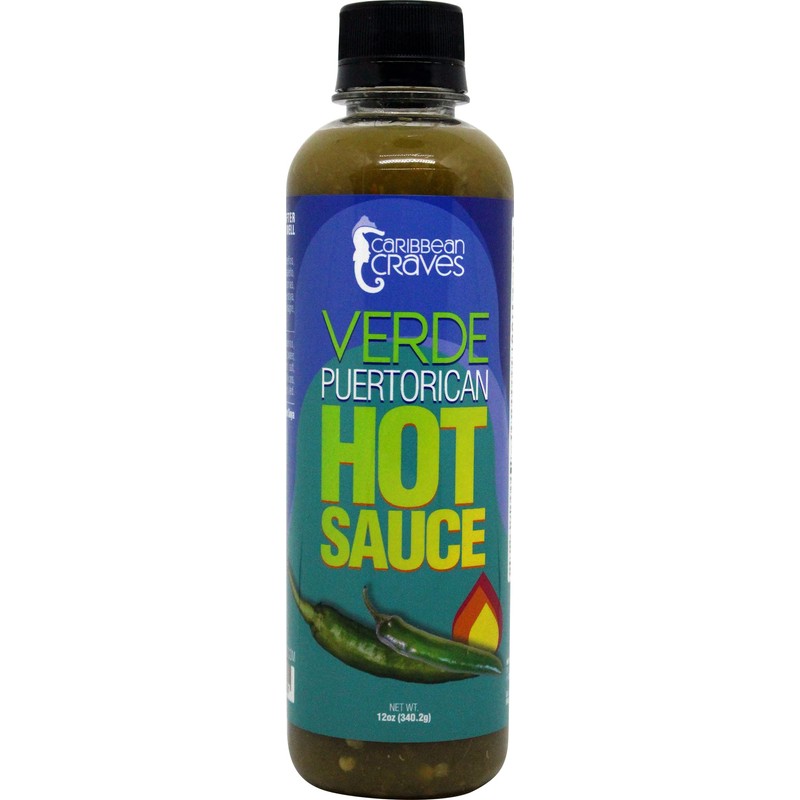 Caribbean Craves - Puerto Rican Hot Sauce - 12oz (Bulkier