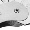 Stainless Steel Radius Fillet Gauge External Internal Concave Convex Measuring