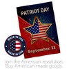 Ornament Collection Never Forget 9/11 Burlap Garden Flag Set Mailbox
