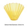 Coffee Filter Cup Resin Conical Reusable Hand Brewed Coffee Dripper
