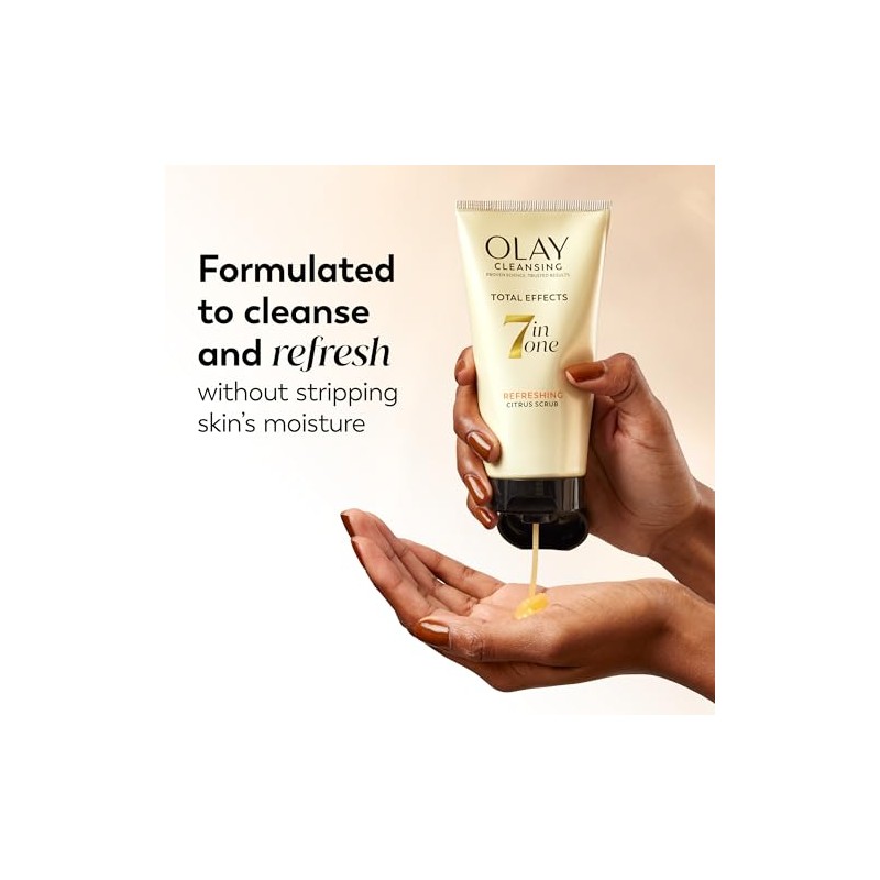 Face Wash by Olay, Total Effects Citrus Facial Cleanser and
