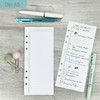 SinnWunder® Notepad with Timeline for 6 Ring Binder A5 (TimeLine)