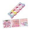 Beavorty 5sets Shiny Nail Separator Toe Separators for Women Toe