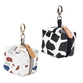 KOMBIUDA 2 Piezas Fundas Impermeables para Chupetes Estuche para Chupete para Bolso de Pañales y Viajes