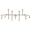 Wall Mounted Coat Rack Clothes Organizer Hooks Hanger for Hat