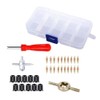 Schrader Valve Core Service Kit for Tire Maintenance – 33-Piece