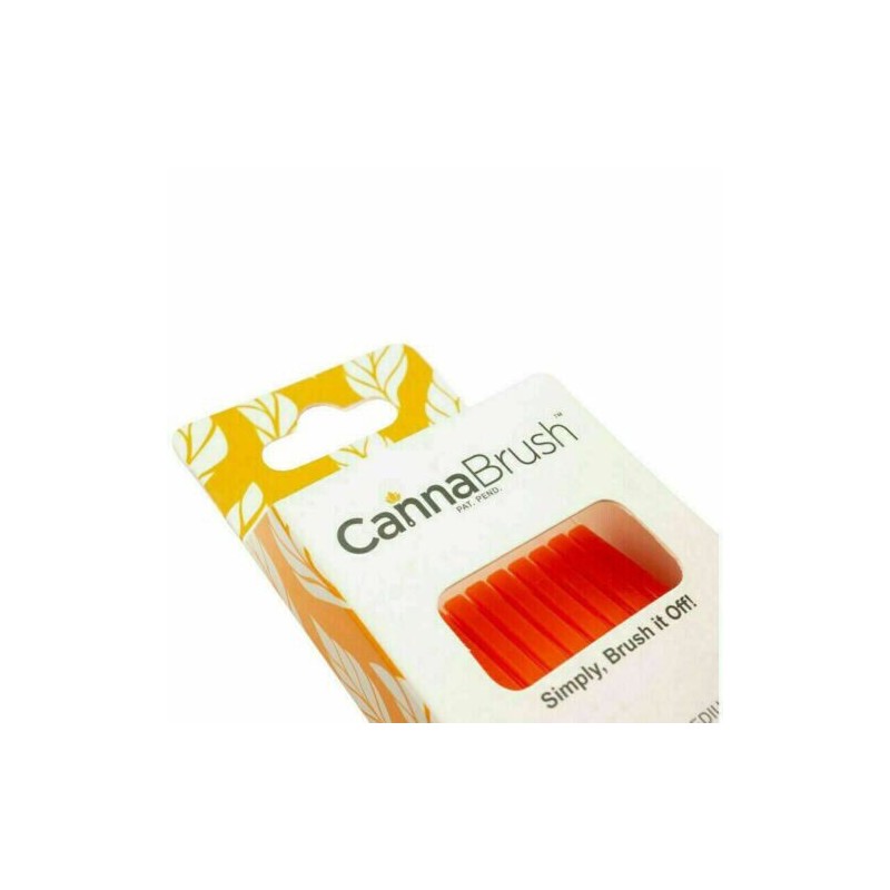 CannaBrush Trimming Brush Ergonomic Hand Brush for Leaf Removal FAST &